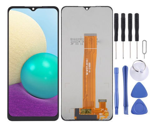 Xsjp-pantalla Lcd Para Samsung Galaxy A02 Sm-a022 Con Digi