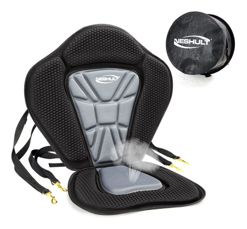Neshult Asiento Kayak Acolchado Grueso Para Barco Pesca Gris
