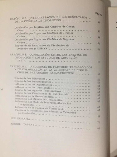 Cinética De Disolución De Medicamentos Serie Química. 1ra Ed