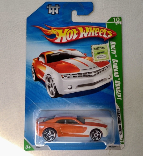 Hot Wheels 2010 T Hunt Chevrolet Camaro Concept