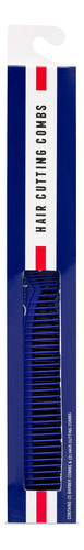 Peines Profesionales Johnny B. 4 Unidades Carbono Azul Color