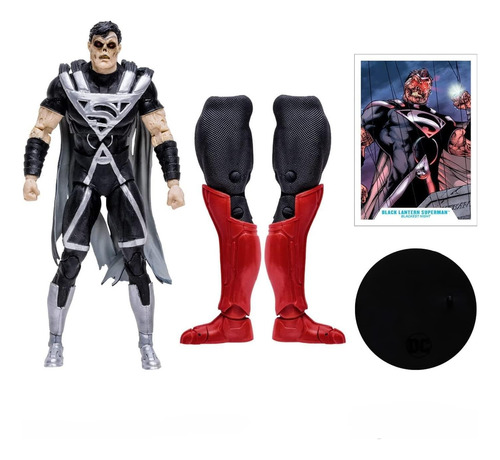 Mcfarlane Toys Dc Build -a 7in Figuras Wv8 Night Blackest