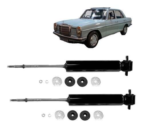 Par Amortiguadores Tras Para Mercedes Benz 220 W115 1968/76