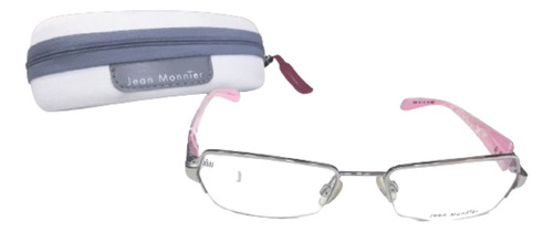 Armação Óculos Jean Monnier 6326 6897 Metal Rosa Feminino