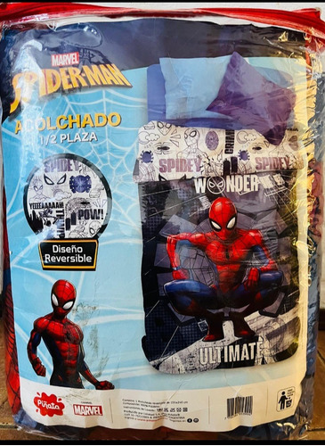 Acolchado Infantil Spiderman