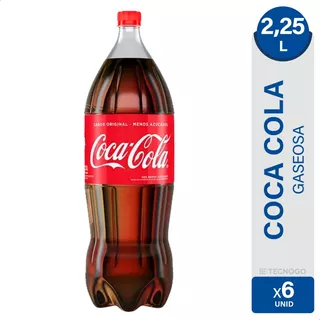 Coca Cola 2.25ml Bebidas Gaseosas Refrescantes Pack X6