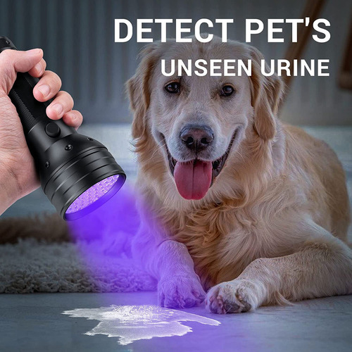 Detector Led Uv 51 Para Orina De Perro O Gato