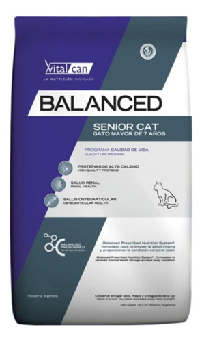 Vital Can Balanced Gato Senior 400 G