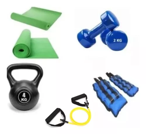 Kit Ejercicio Gym- Fitness Combo 5 -mym Ventas