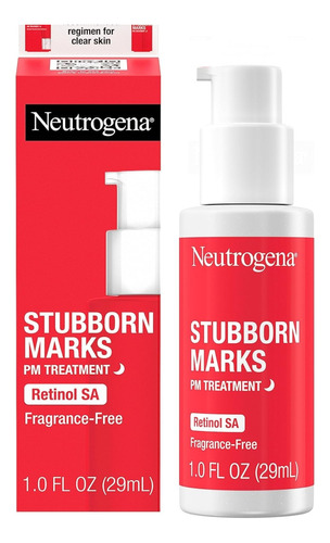 Neutrogena Stubborn Marks Pm Tratamiento Con Retinol Acné 