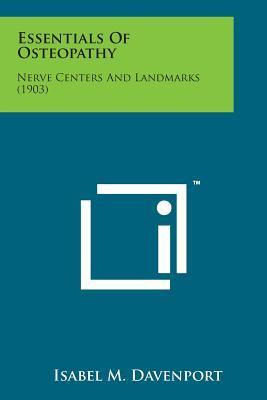 Libro Essentials Of Osteopathy : Nerve Centers And Landma...