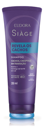  Eudora Shampoo Siàge Revela Os Cachos 250ml