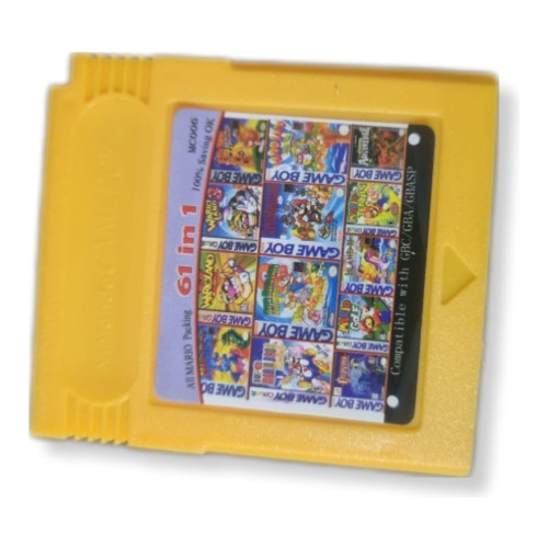Game Boy Multi Juegos 61 En 1
