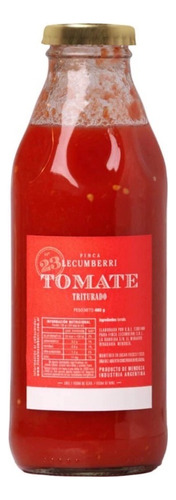 Tomate Triturado X480g - Finca Lecumberri (2 Unidades)