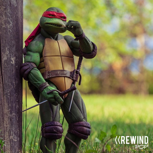 Neca: Tmnt 1990 Tortugas Ninja - Raphael 1/4 (45 Cm)