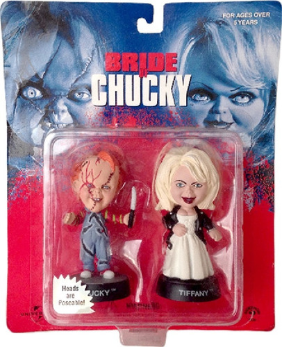 Boneco Chucky E Tiffany Heads Are Poseable Sideshow Raridade