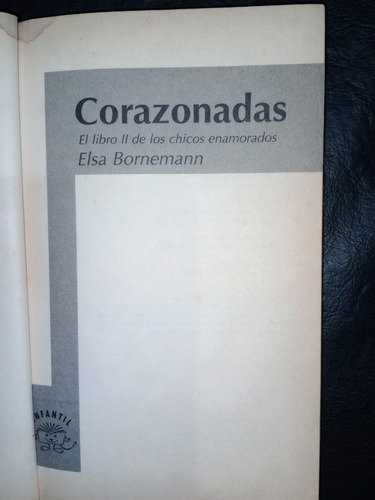 Libro Corazonadas 2 Elsa Bornemann