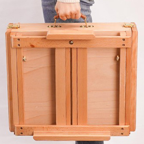 Cavalete De Mesa, Caixa De Pintura A Óleo, Acessórios De
