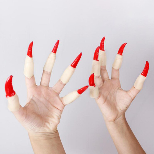 10 Uds. Dedos De, Dedos Postizos, De Uñas, Uñas De Falsas