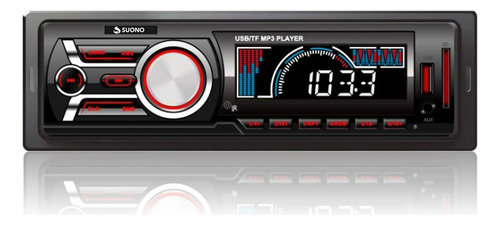 Stereo Auto Micro Sd Mp3 Usb Radio Fm Fijo Bluetooth Autoestereo Control Remoto Manos Libres