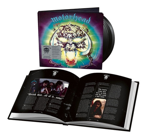 Motorhead Lp Overkill 40th Anniversary Edition Vinil 03-lps