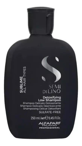 Alfaparf Semi Di Lino Detoxifying Low Shampoo 250ml