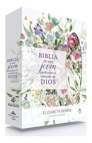 Biblia De Una Joven Conforme Al Corazón De Dios Floral