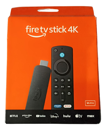 Amazon Fire Tv Stick 4k  Wi-fi 6 Streaming Ultima Generacion