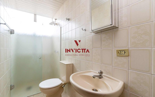 Imagem 14 de 30 de Apartamento Com 1 Dormitório À Venda Com 65.7m² Por R$ 230.000,00 No Bairro Centro - Curitiba / Pr - Aa 1736