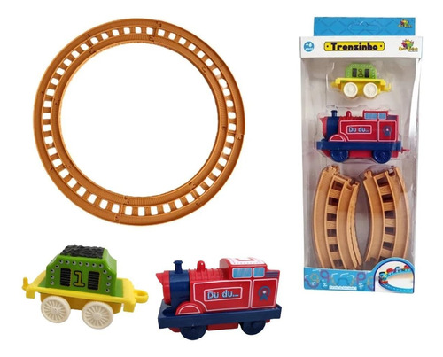 Trenzinho Trem Locomotiva Infantil Brinquedo Infantil
