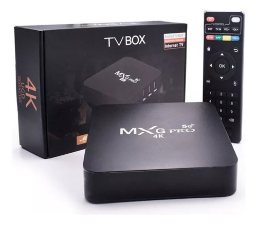Smart Tv Box Android G96 4k Color Negro