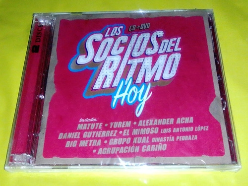 Los Socios Del Ritmo Hoy (cd + Dvd)  Umm, 2018 Nuevo Sellado