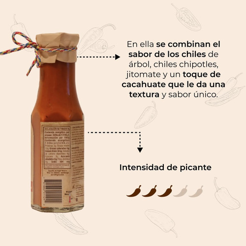 Salsa Norteña Estilo Chihuahua Cocina Mestiza 250g