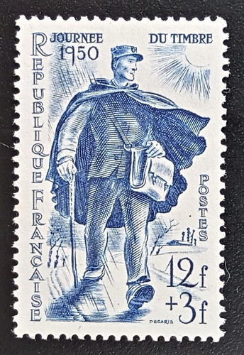 Francia, Sello Yv 863 Día Del Sello 1950 Nuevo L17424