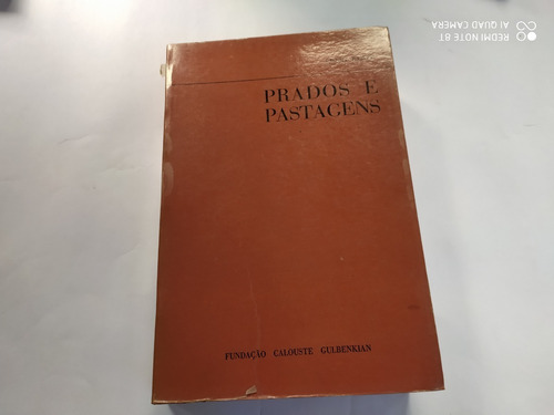 Livro: Prados E Pastagem - Ernst Klapp - Fundação Calouste