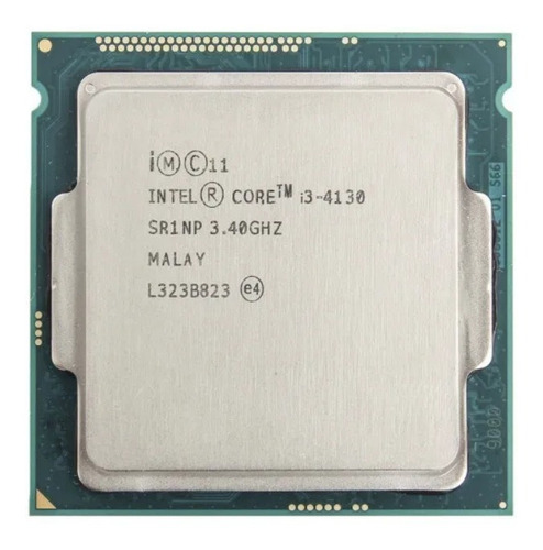Procesador gamer Intel Core i3-4130 CM8064601483615 de 2 núcleos y  3.4GHz de frecuencia con gráfica integrada
