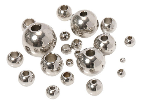 Cuentas De Acero Inoxidable Para Joyería Diy