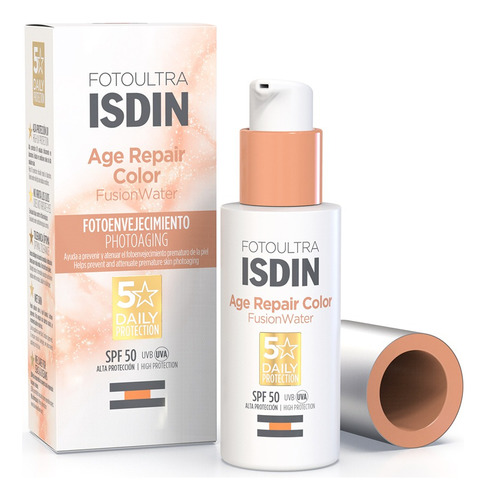 Isdin Fotoultra Age Repair Color Fusion Water Spf50 50ml.