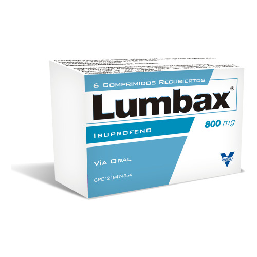 Lumbax 800 Mg 6 Comprimidos