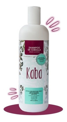  Kaba Shampoo Cebolla 500ml