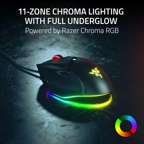 Razer Basilisk V3: Mouse Ergonómico Para Juegos Con Cable