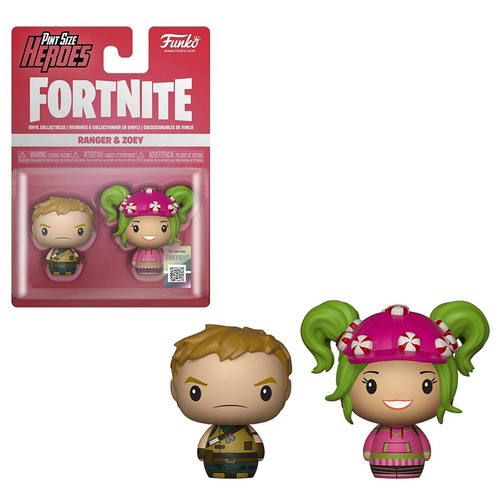 Funko Pint Size- Fortnite X 2- Ranger & Zoey
