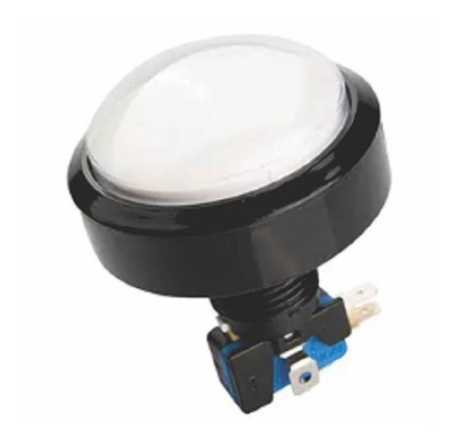 Botón De Domo 60 Mm Luminoso Camaleon Rgb Arcade