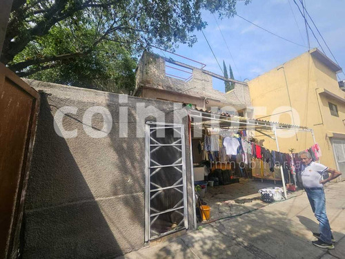 Terreno Con Construcción En Venta Para Remodelar Ejido Iztapalapa