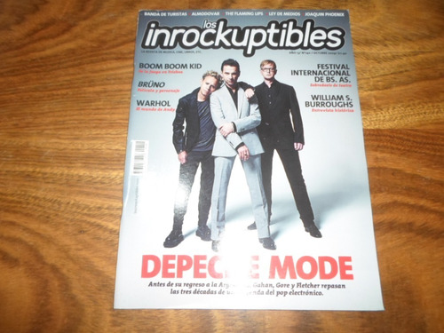 Inrockuptibles 140 Depeche Mode Andy Warhol W Borroughs