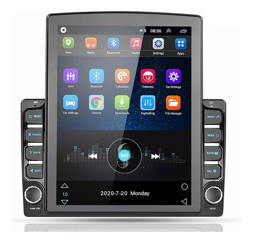 Radio Android Carplay 2+32 Tipo Tesla Universal 9.7 Pulgadas