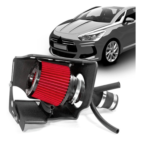 Kit Intake Citroen Ds5 1.6 16v Thp 13 14 A 16 17 18 Vermelho