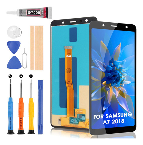 Pantalla Lcd Para Samsung Galaxy A7 2018 Sm-a750g