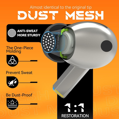 3 Pares Silicon Eartips Para Samsung Galaxy Buds 3 Pro Sml
