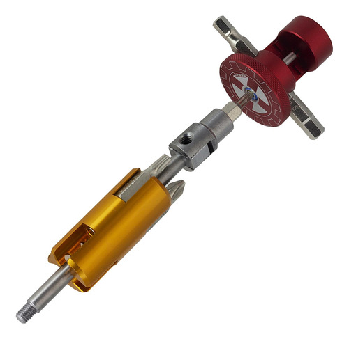 Herramienta De Reparación Portátil 6 En 1 T25 De Rojo